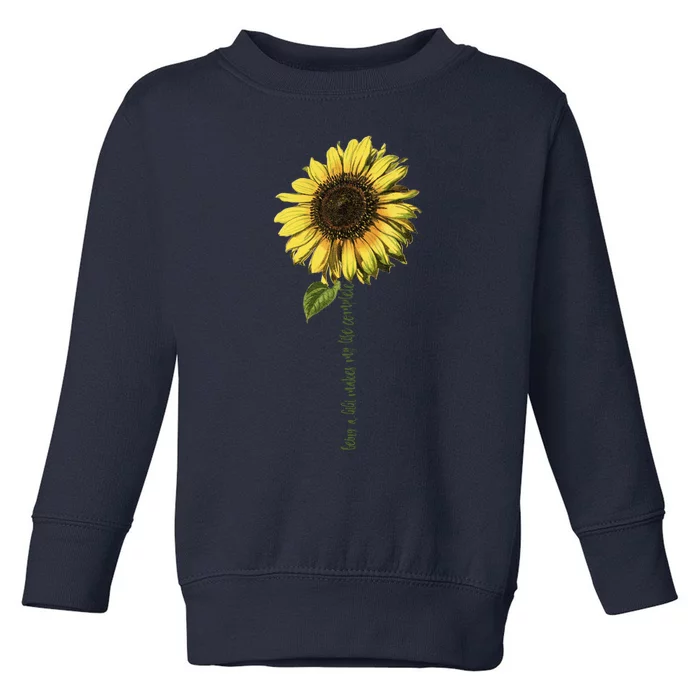 Being A Gigi Makes My Life Complete Gift Sunflower Toddler Sweatshirt