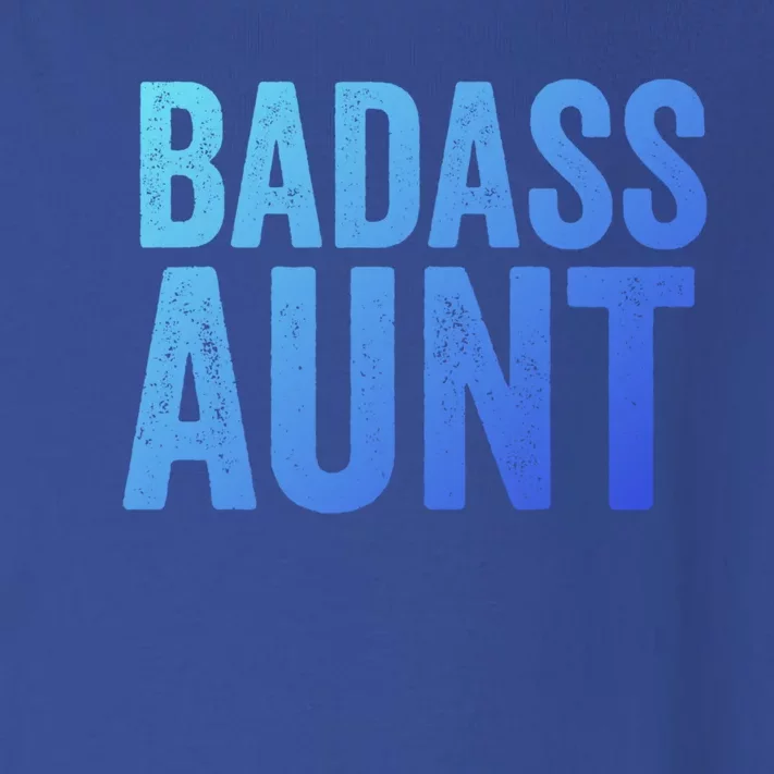 Badass Aunt Gift Funny New Aunt Idea New Niece Nephew Gift Toddler Long Sleeve Shirt