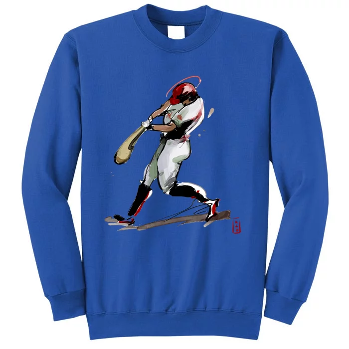 Baseball Art Graphic Game Fans Players Batter Sports Great Gift Sweatshirt