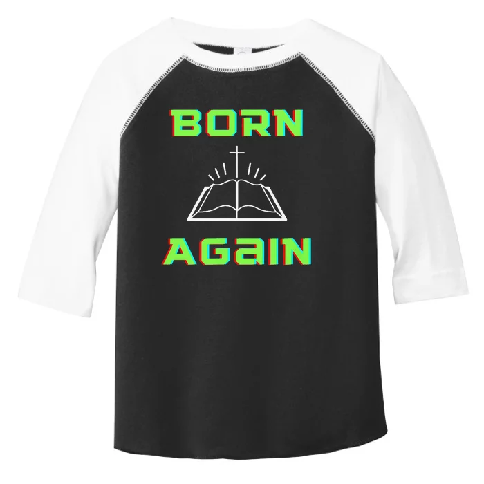 Born Again Gamer Saved Believe Forgiven Toddler Fine Jersey T-Shirt