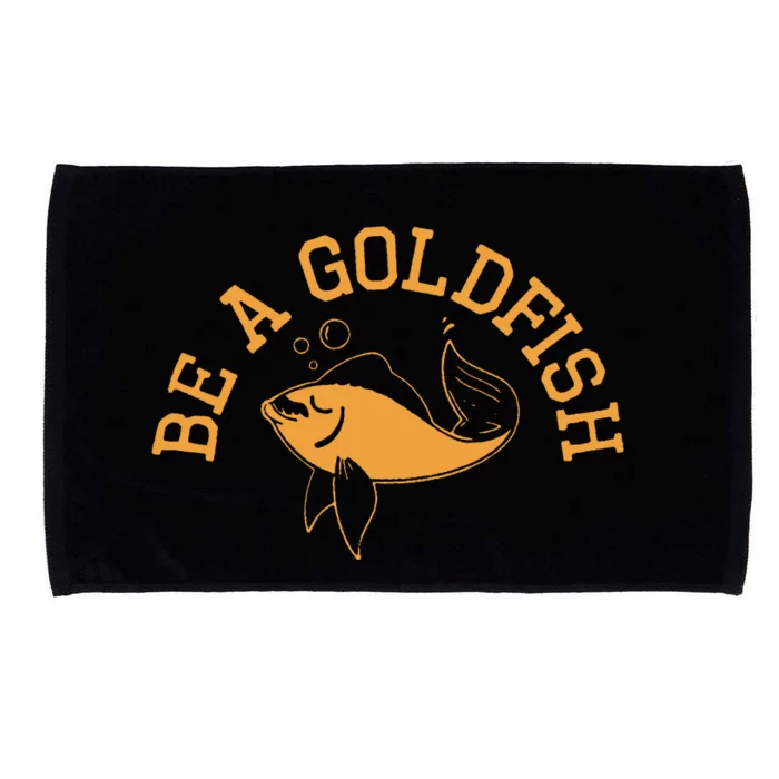 Be A Goldfish Golden Fish Microfiber Hand Towel