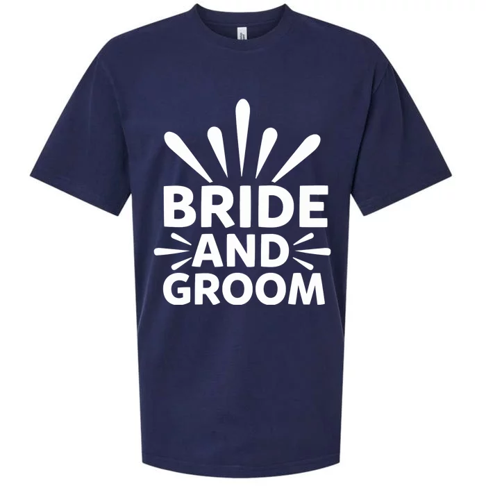 Bride And Groom Sueded Cloud Jersey T-Shirt