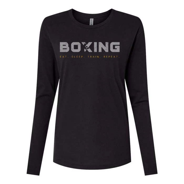 Boxing Apparel Gift For Men Womens Cotton Relaxed Long Sleeve T-Shirt