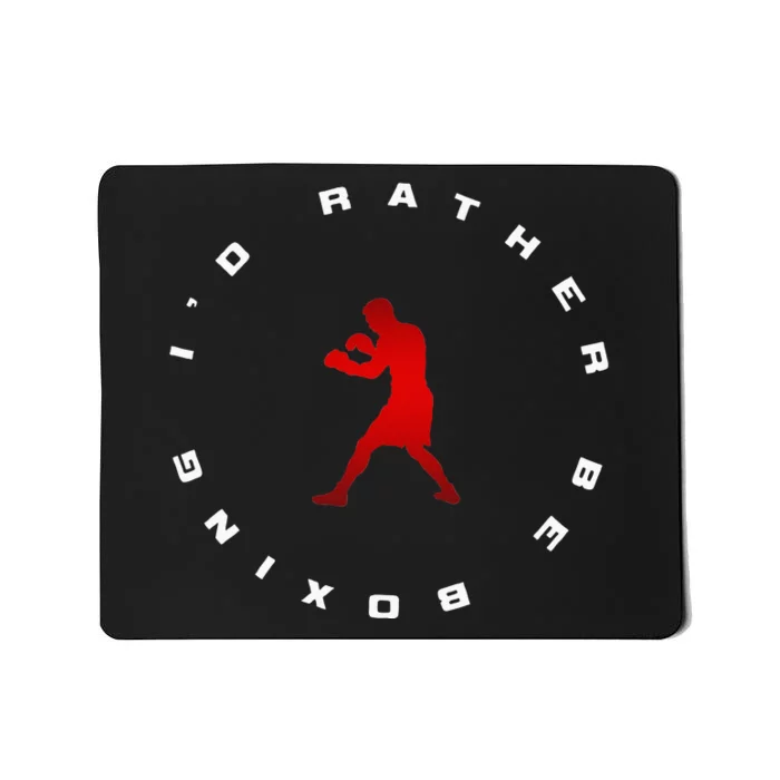 Boxing Apparel Gift For Kids Mousepad