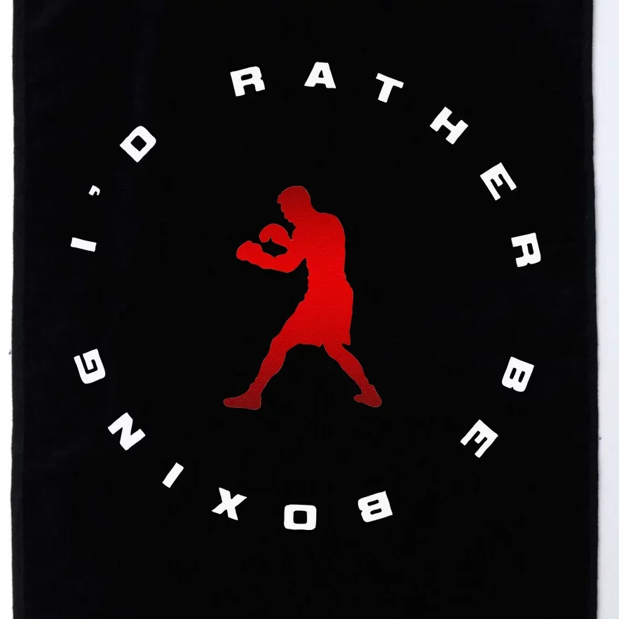 Boxing Apparel Gift For Kids Platinum Collection Golf Towel