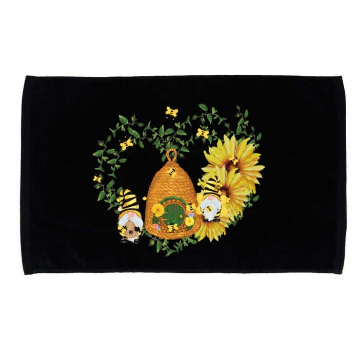 Be A Gnome Busy Bee Keeper Gift Microfiber Hand Towel