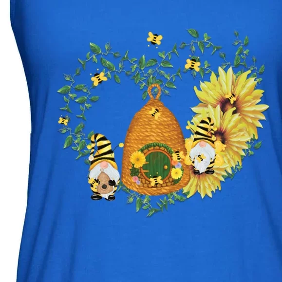 Be A Gnome Busy Bee Keeper Gift Ladies Essential Flowy Tank