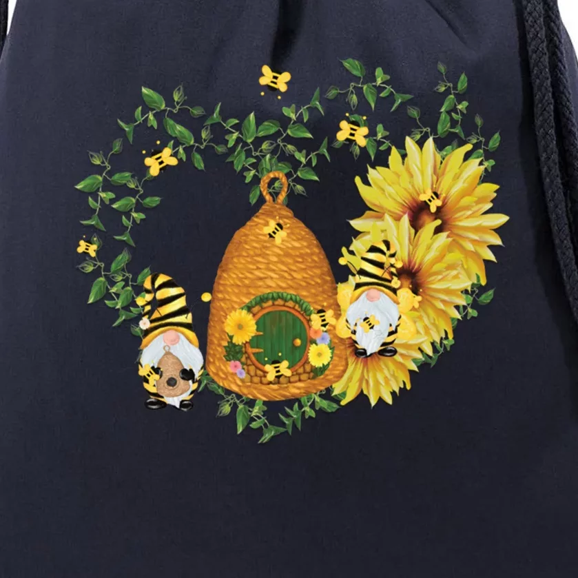 Be A Gnome Busy Bee Keeper Gift Drawstring Bag