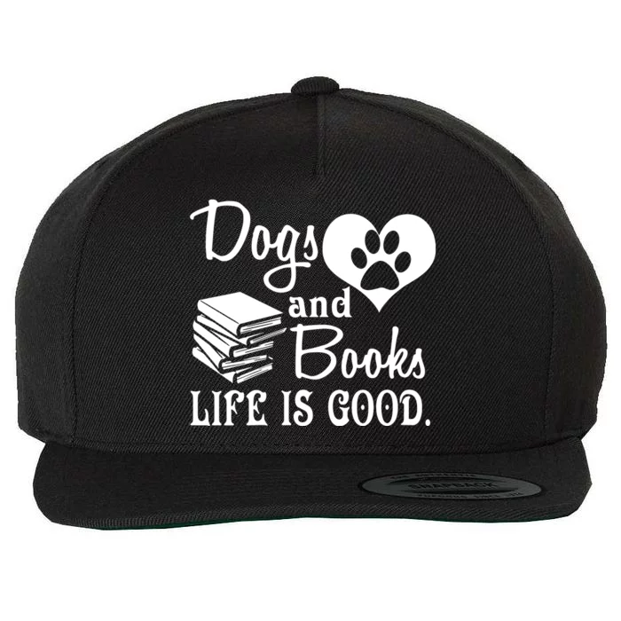 Books Are Good Cute Animal Tee VNeck Wool Snapback Cap