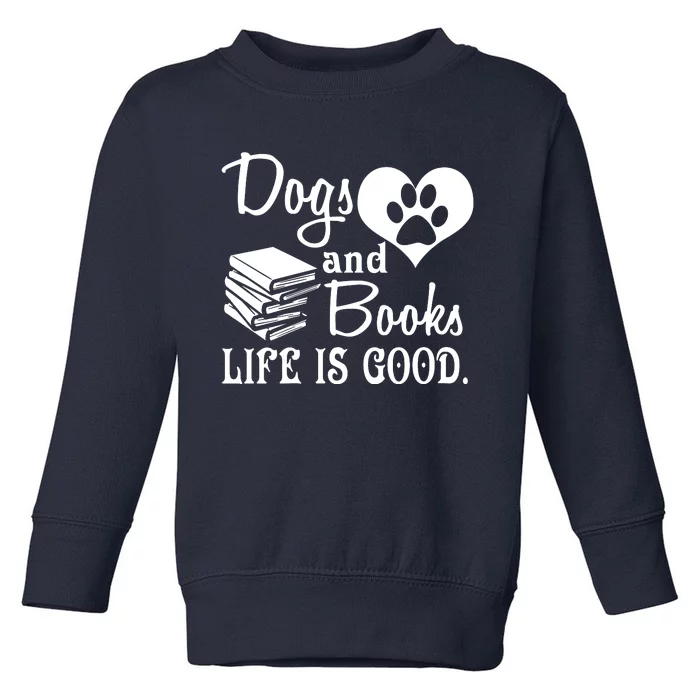 Books Are Good Cute Animal Tee VNeck Toddler Sweatshirt