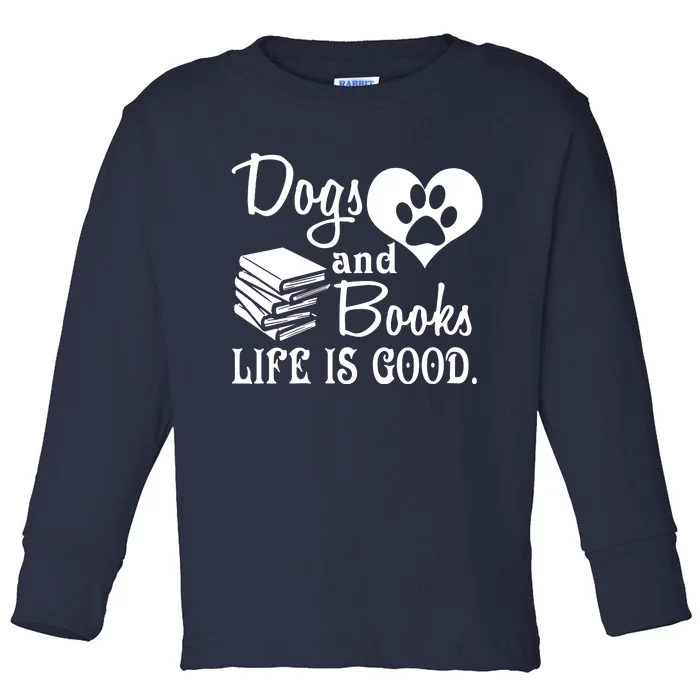 Books Are Good Cute Animal Tee VNeck Toddler Long Sleeve Shirt