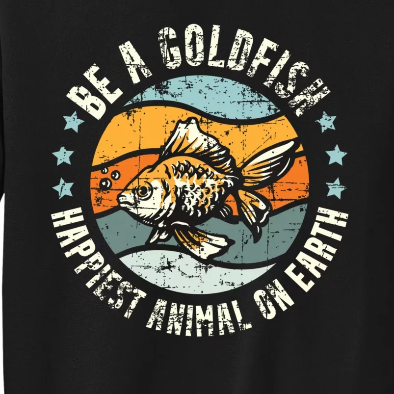 Be A Goldfish For A Soccer Motivational Quote Sweatshirt