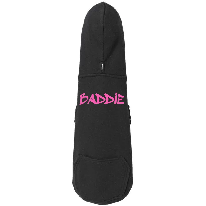 Baddie Aesthetic Graffiti Design Baddies Fandom Doggie 3-End Fleece Hoodie