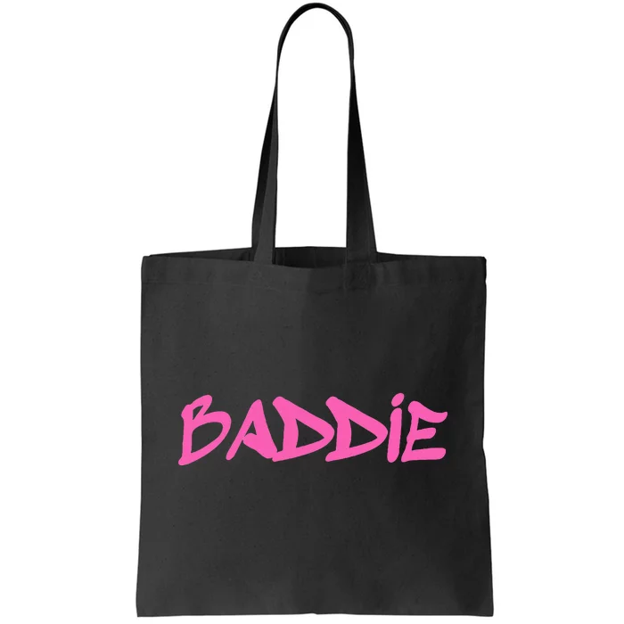 Baddie Aesthetic Graffiti Design Baddies Fandom Tote Bag