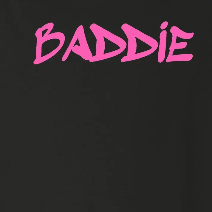 Baddie Aesthetic Graffiti Design Baddies Fandom Toddler Long Sleeve Shirt