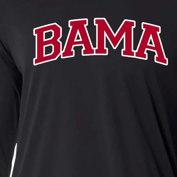 Bama Alabama Gifts AL State Cooling Performance Long Sleeve Crew