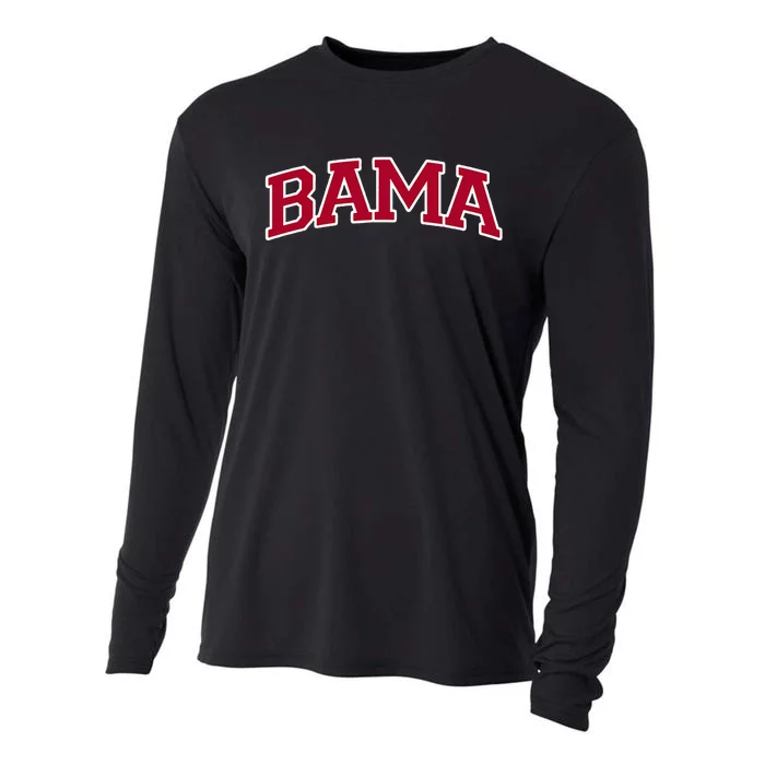 Bama Alabama Gifts AL State Cooling Performance Long Sleeve Crew