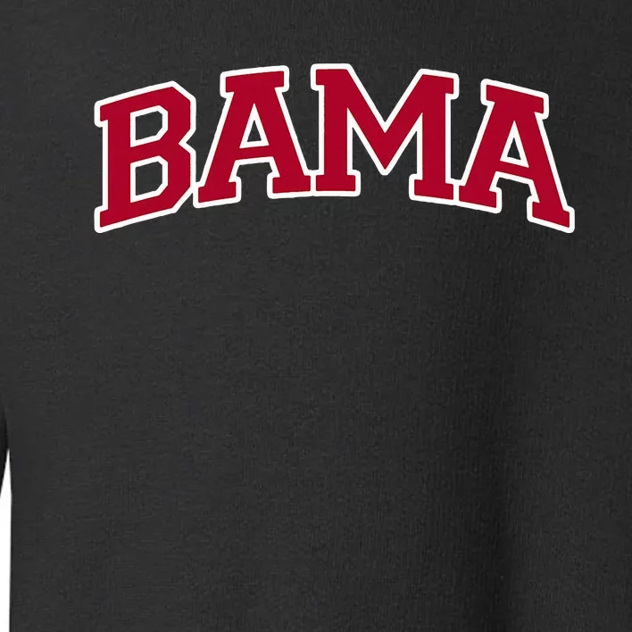 Bama Alabama Gifts AL State Toddler Sweatshirt