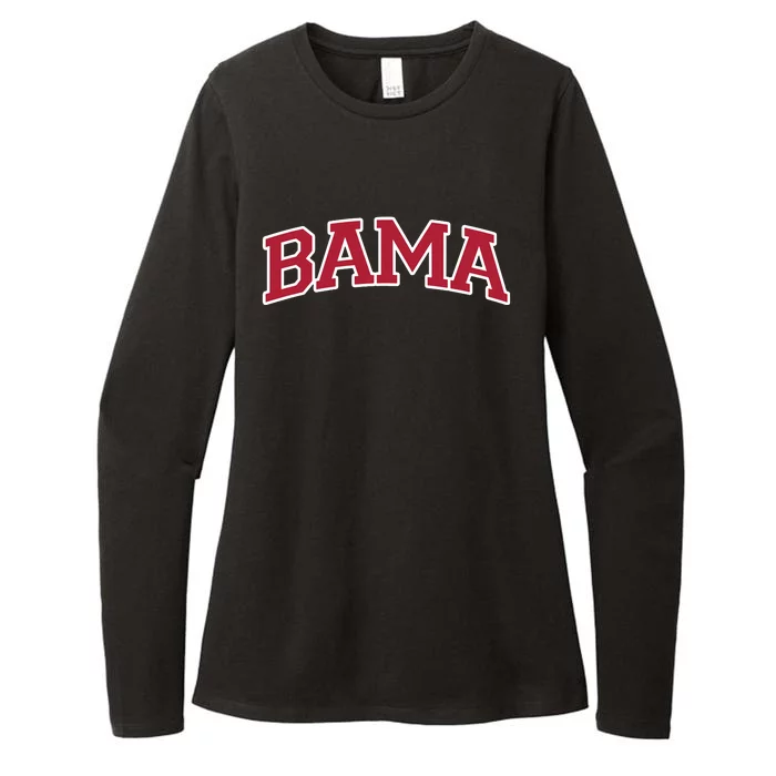 Bama Alabama Gifts Al State Graphic Womens CVC Long Sleeve Shirt