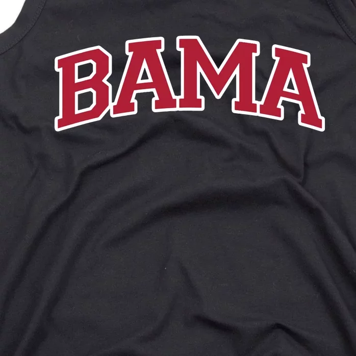 Bama Alabama Gifts Al State Graphic Tank Top