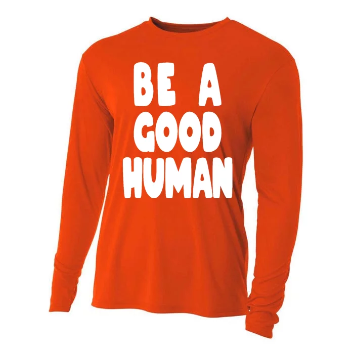 Be A Good Human Faith Cooling Performance Long Sleeve Crew