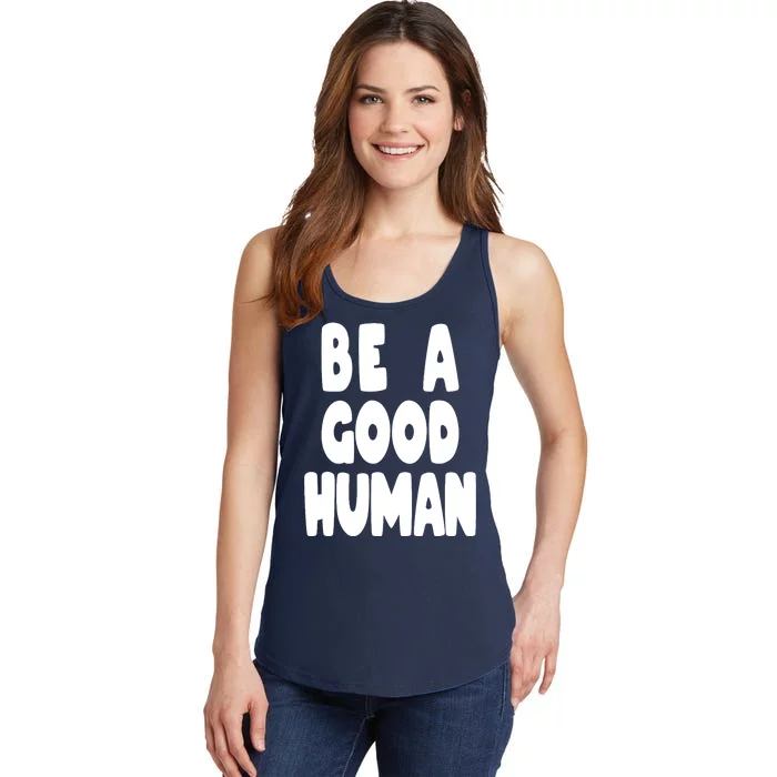 Be A Good Human Faith Ladies Essential Tank