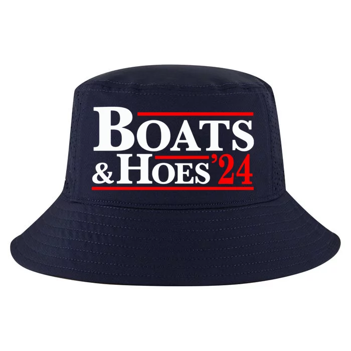 Boats And Hoes 2024 Election Funny Cool Comfort Performance Bucket Hat