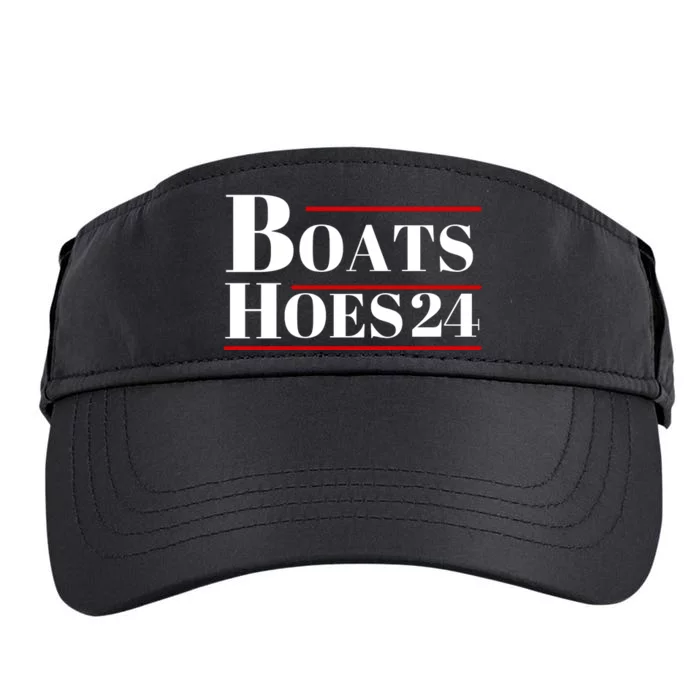 Boats And Hoes 2024 Election Adult Drive Performance Visor