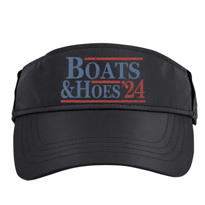 Boats And Hoes 2024 Election Funny Gifts Adult Drive Performance Visor