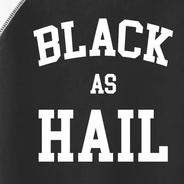 Black As Hail Pride Logo Toddler Fine Jersey T-Shirt