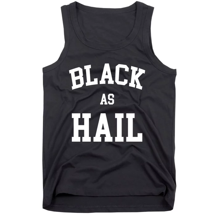 Black As Hail Pride Logo Tank Top