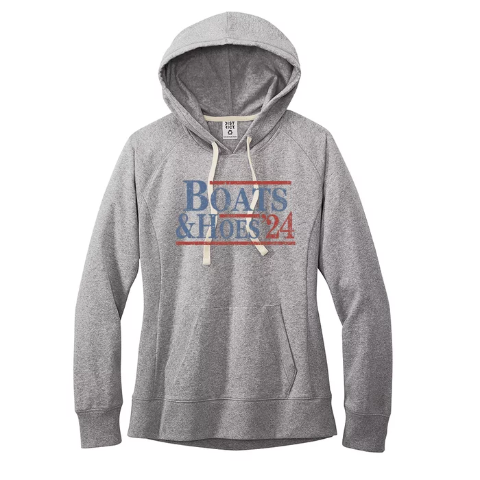 Boats And Hoes 2024 Election Women's Fleece Hoodie