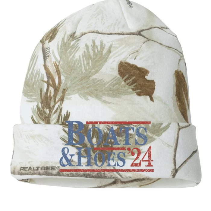 Boats And Hoes 2024 Election Kati - 12in Camo Beanie