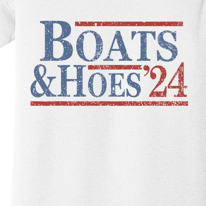 Boats And Hoes 2024 Election Baby Bodysuit