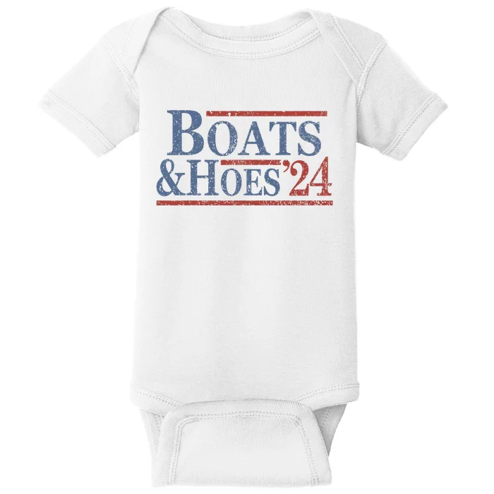 Boats And Hoes 2024 Election Baby Bodysuit