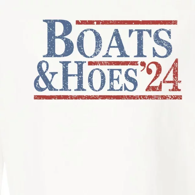 Boats And Hoes 2024 Election Cropped Pullover Crew