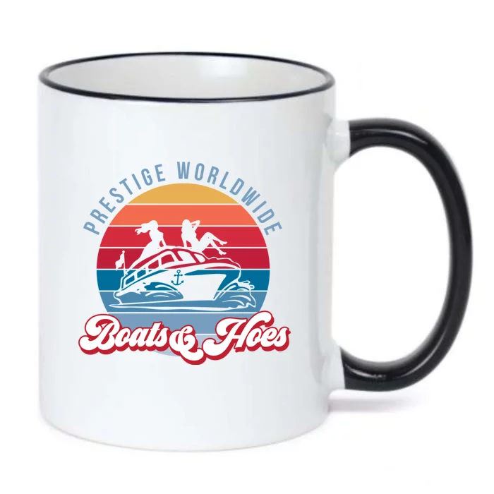 Boats And Hoes Shirt Step Brothers Black Color Changing Mug