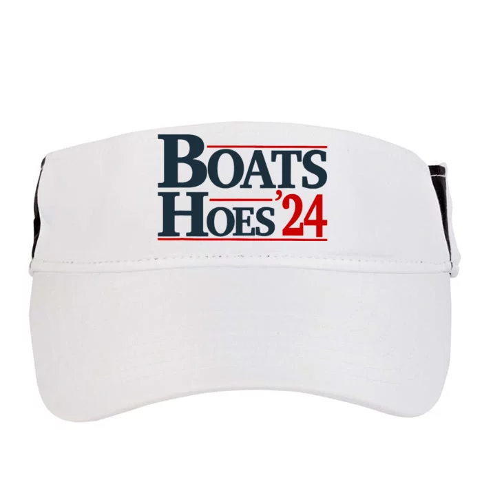 Boats And Hoes 2024 Election Funny Adult Drive Performance Visor