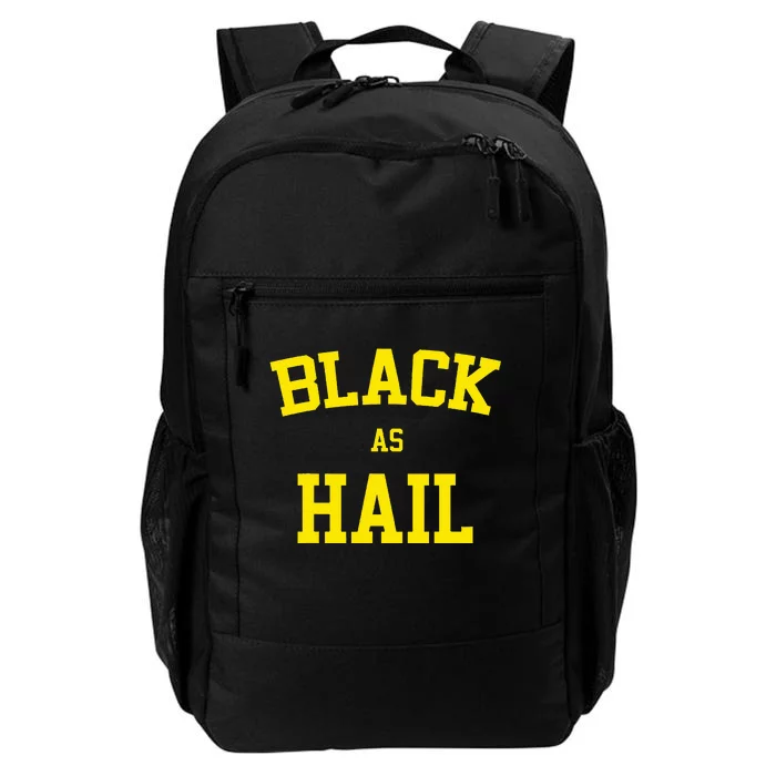 Black As Hail Michigan Daily Commute Backpack