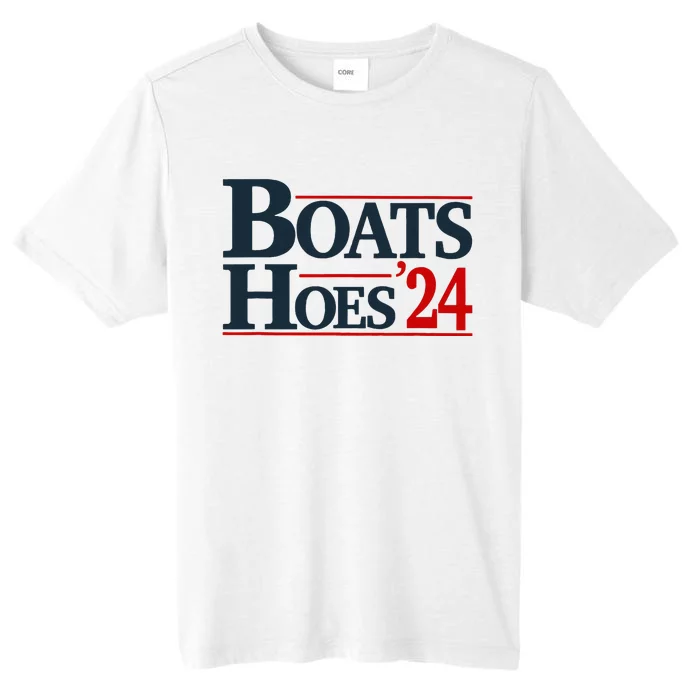 Boats And Hoes 2024 Election Funny ChromaSoft Performance T-Shirt