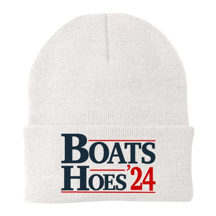 Boats And Hoes 2024 Election Funny Knit Cap Winter Beanie