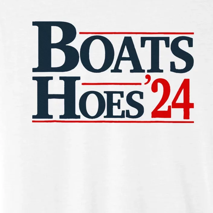 Boats and Hoes 2024 Election Funny ChromaSoft Performance T-Shirt