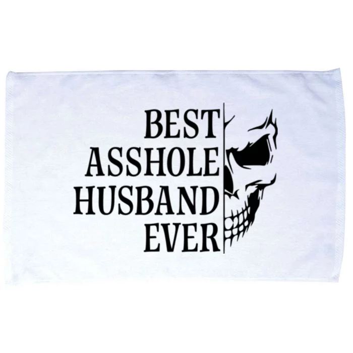 Best Asshole Husband Ever Microfiber Hand Towel