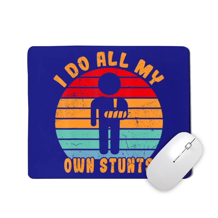 Broken Arm Hand Wrist Elbow Injury Get Well Soon Gifts Mousepad