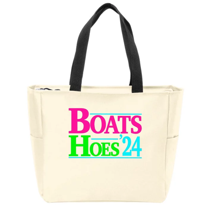 Boats And Hoes 2024 Zip Tote Bag