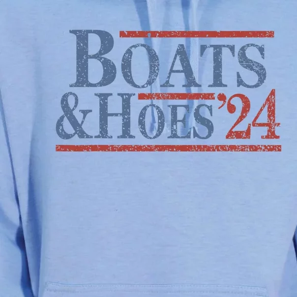 Boats And Hoes 2024 Election Funny Unisex Surf Hoodie