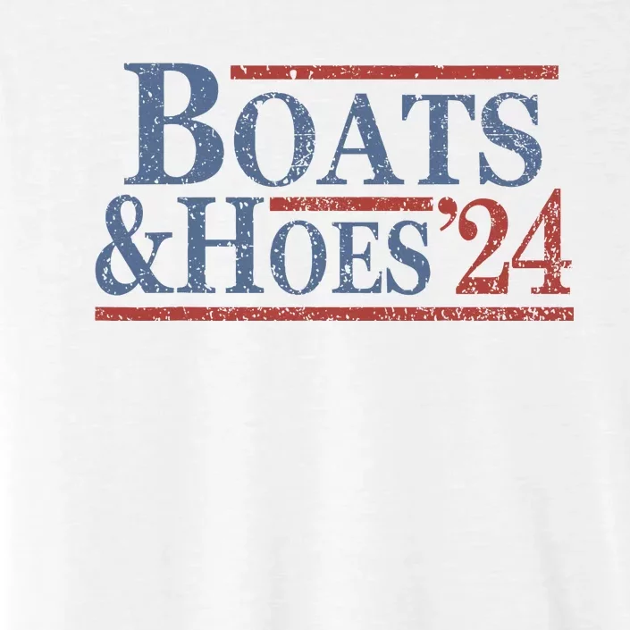 Boats And Hoes 2024 Election Funny ChromaSoft Performance T-Shirt