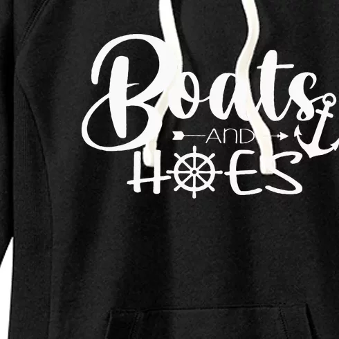 Boats And Hoes Women's Fleece Hoodie