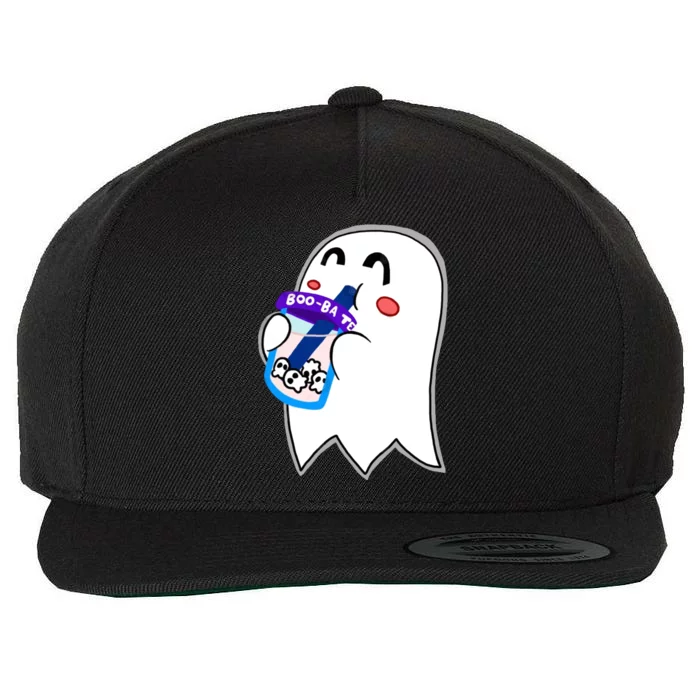 Booba A Haunted Treat Wool Snapback Cap