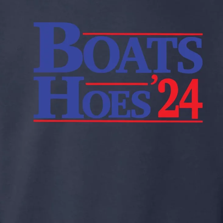 Boats And Hoes 2024 Election Day Toddler Hoodie